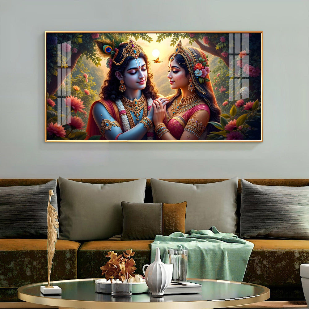 Gopi Prem Premium Acrylic Horizontal Wall Art