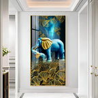 Mystical Elephants Premium Acrylic vertical Wall Art