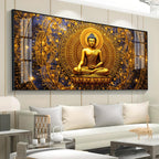 Radiant Buddha Premium Acrylic Horizontal Wall Art