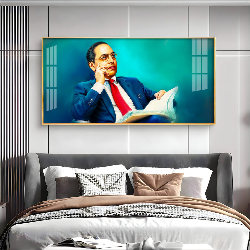 Bhimrao Ramji Ambedkar ji Premium Acrylic Horizontal Wall Art