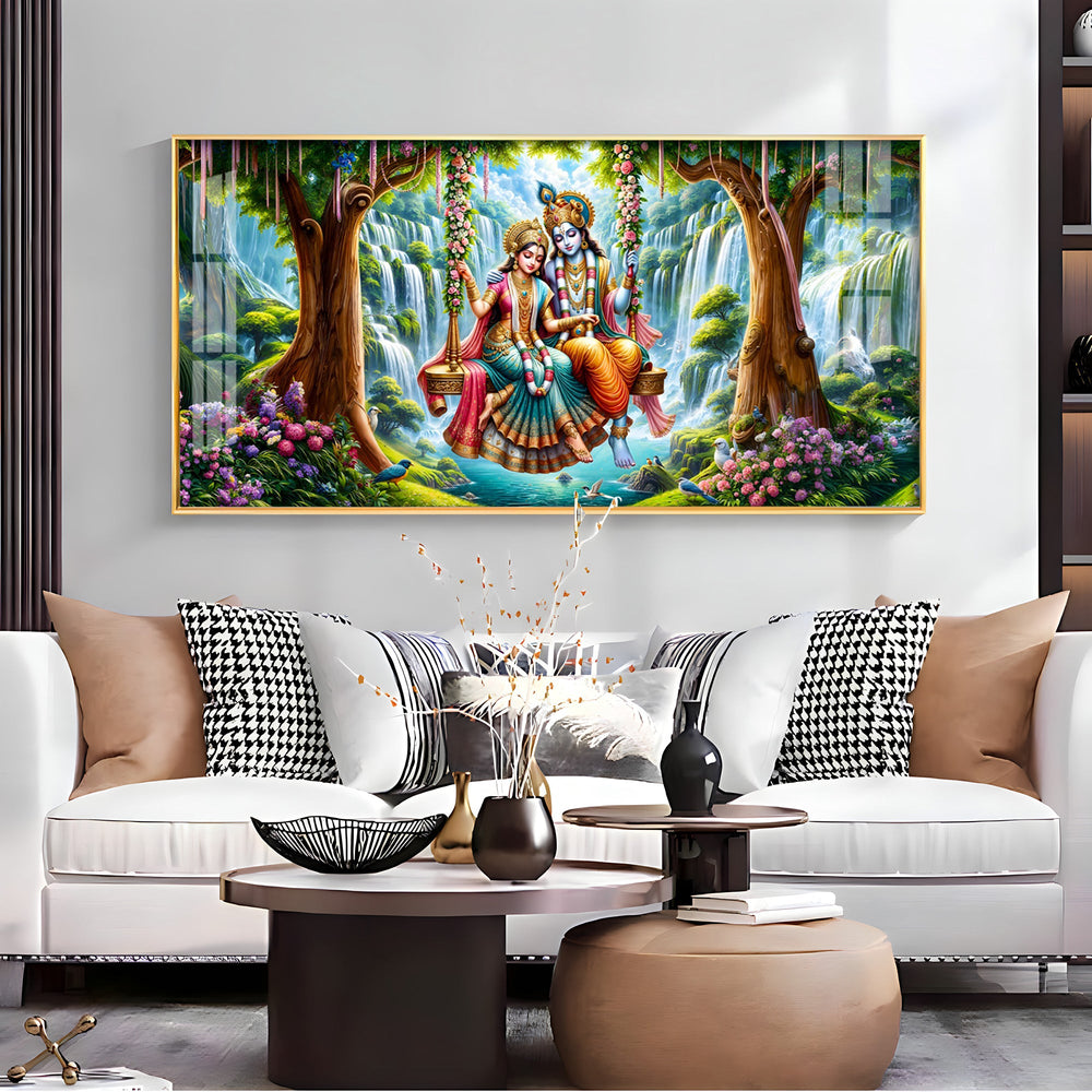 Ethereal Goddess Portraits Premium Acrylic Horizontal Wall Art