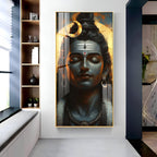 Shiva's Embrace Premium Acrylic Vertical Wall Art
