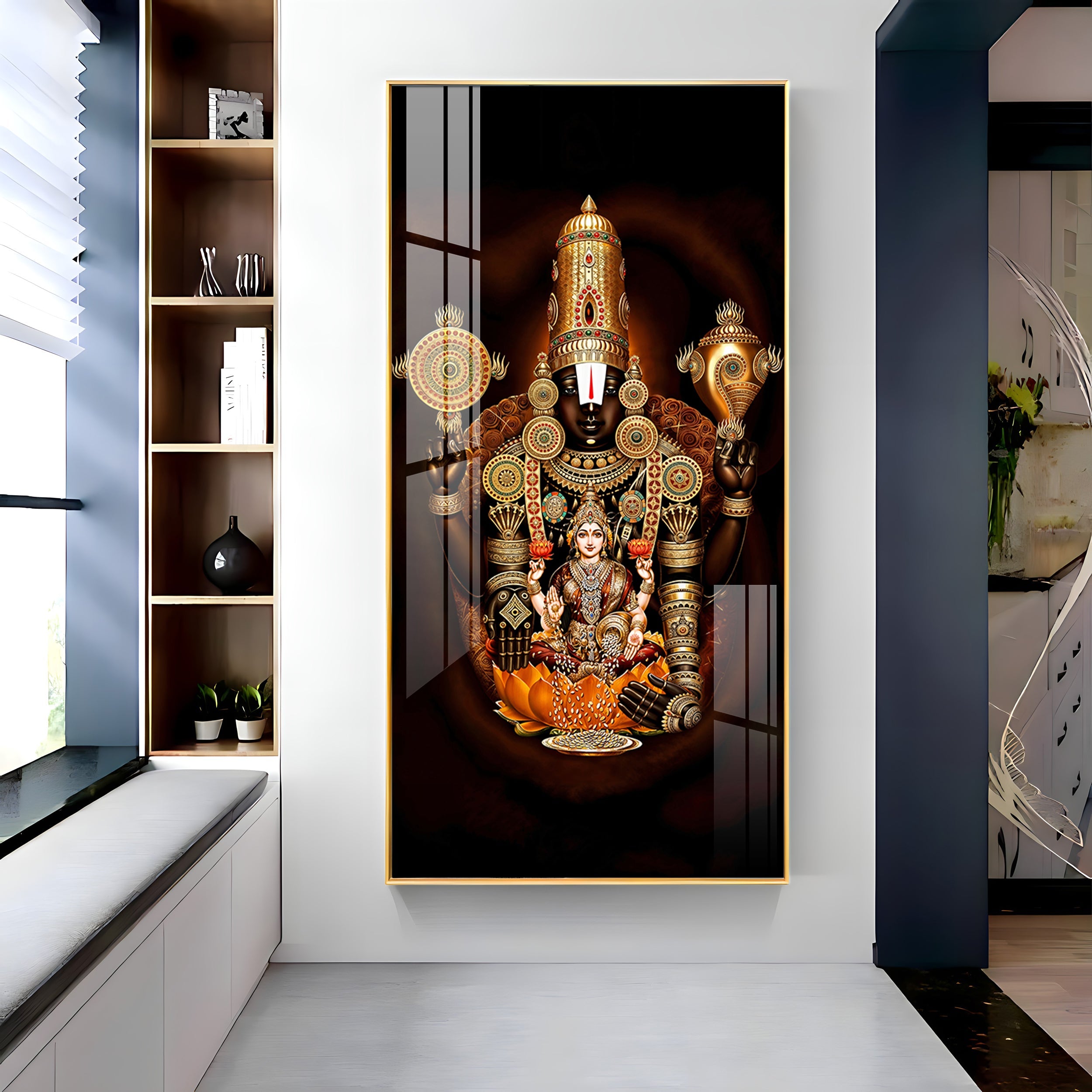 Eternal Spirituality Premium Acrylic Vertical Wall Art