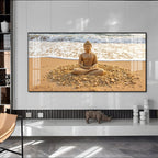 Tranquil Aura Buddha Premium Acrylic Horizontal Wall Art