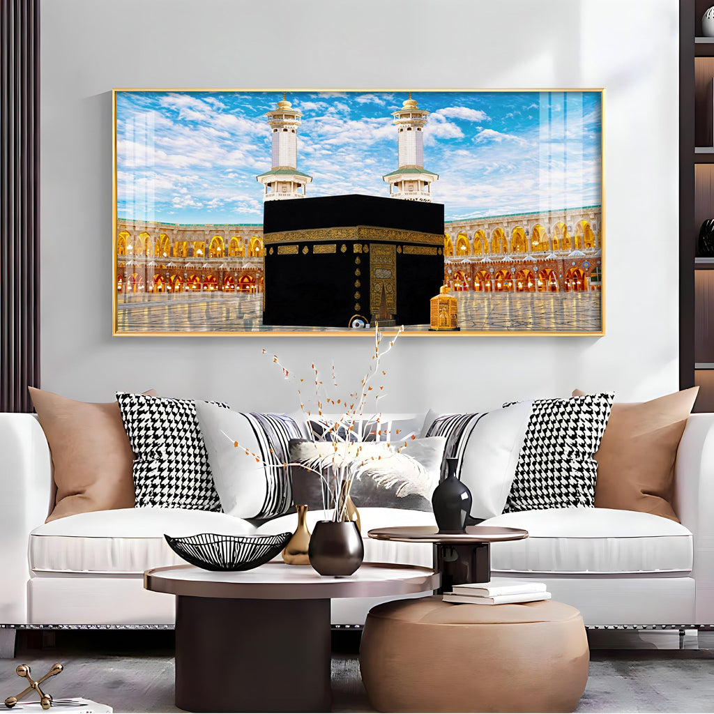 Al Kaaba Premium Acrylic Horizontal Wall Art