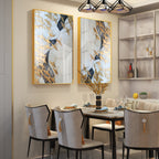 Luxe Canvas Premium Acrylic Vertical Wall Art (Set Of 2)