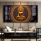 Buddha Bliss Premium Acrylic Horizontal Wall Art