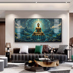 Buddha's Reflection Premium Acrylic Horizontal Wall Art
