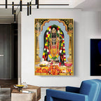Divine Blossom Rama Premium Acrylic Vertical Wall Art
