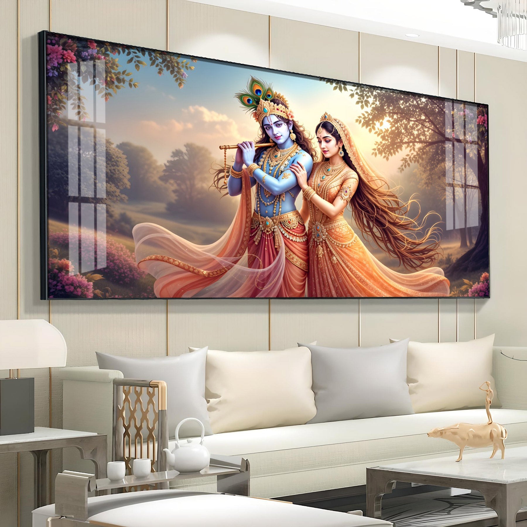 Radiant Devotion Premium Acrylic Horizontal Wall Art