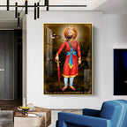 Shri Guru Hargobind Sahib Ji Premium Acrylic Vertical Wall Art