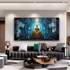 Luxe Zen Buddha Premium Acrylic Horizontal Wall Art