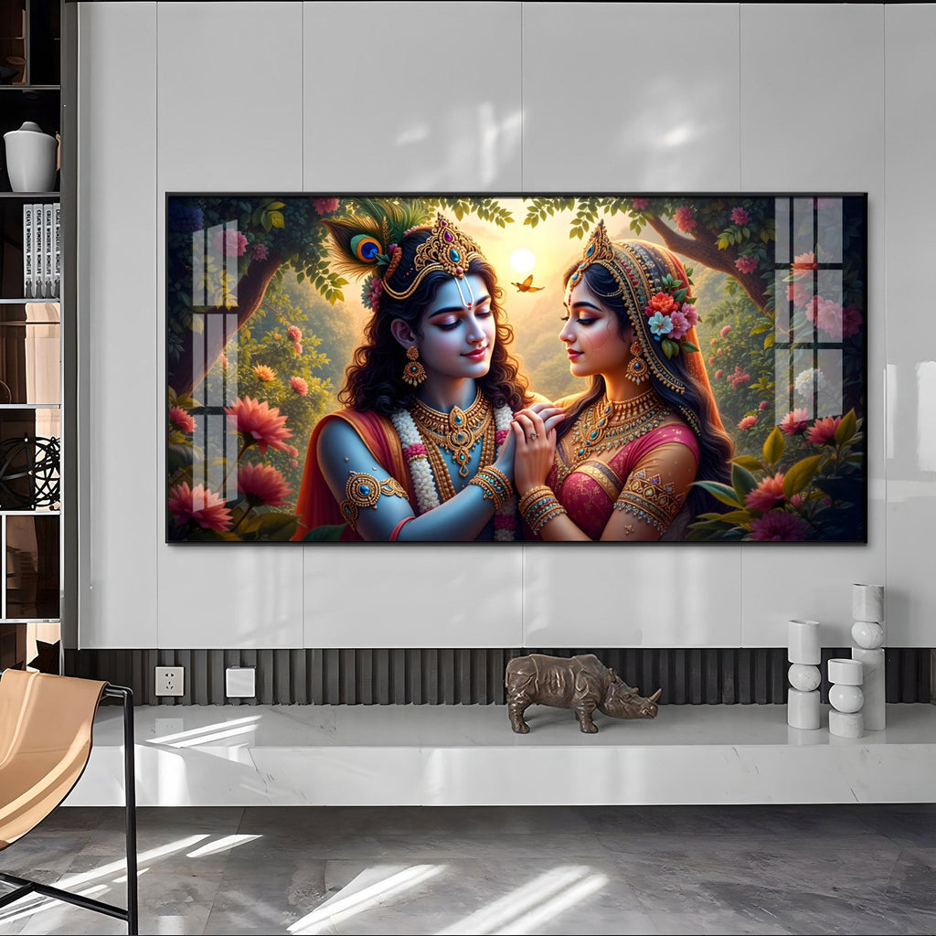 Gopi Prem Premium Acrylic Horizontal Wall Art