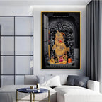 Dev Hanumanji Premium Acrylic Vertical Wall Art