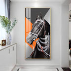 The Turkish Horse Premium Acrylic Vertical Wall Art