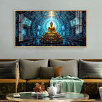 Luxe Zen Buddha Premium Acrylic Horizontal Wall Art
