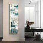 The Lucky Deer Premium Acrylic Vertical Wall Art