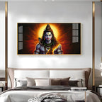God Shiva Premium Acrylic Horizontal Wall Art