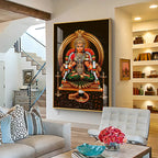 Annapurna Devi Premium Acrylic Vertical Wall Art