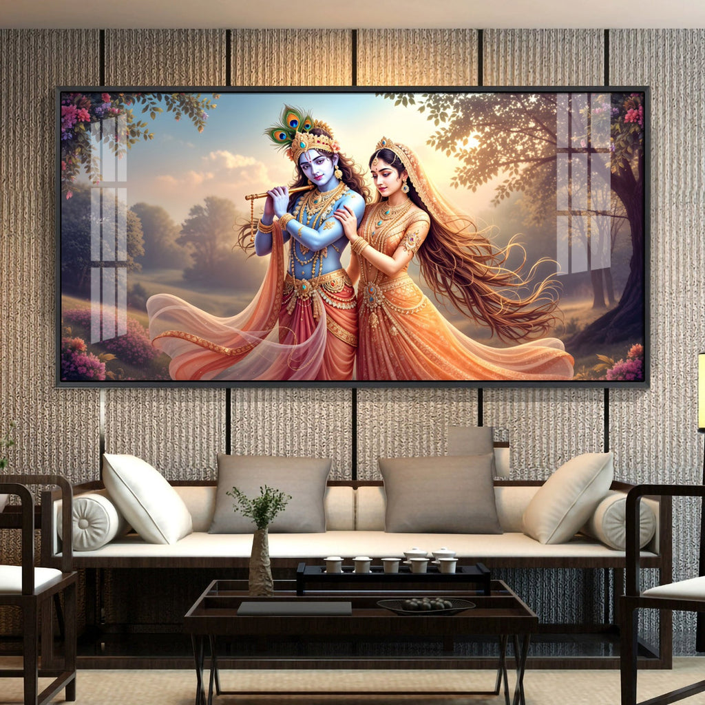 Radiant Devotion Premium Acrylic Horizontal Wall Art