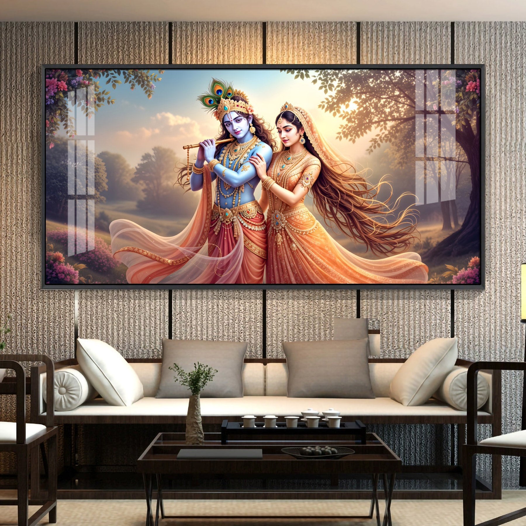Radiant Devotion Premium Acrylic Horizontal Wall Art