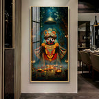 Portrait Of The Jagannath Soul Premium Acrylic Vertical Wall Art