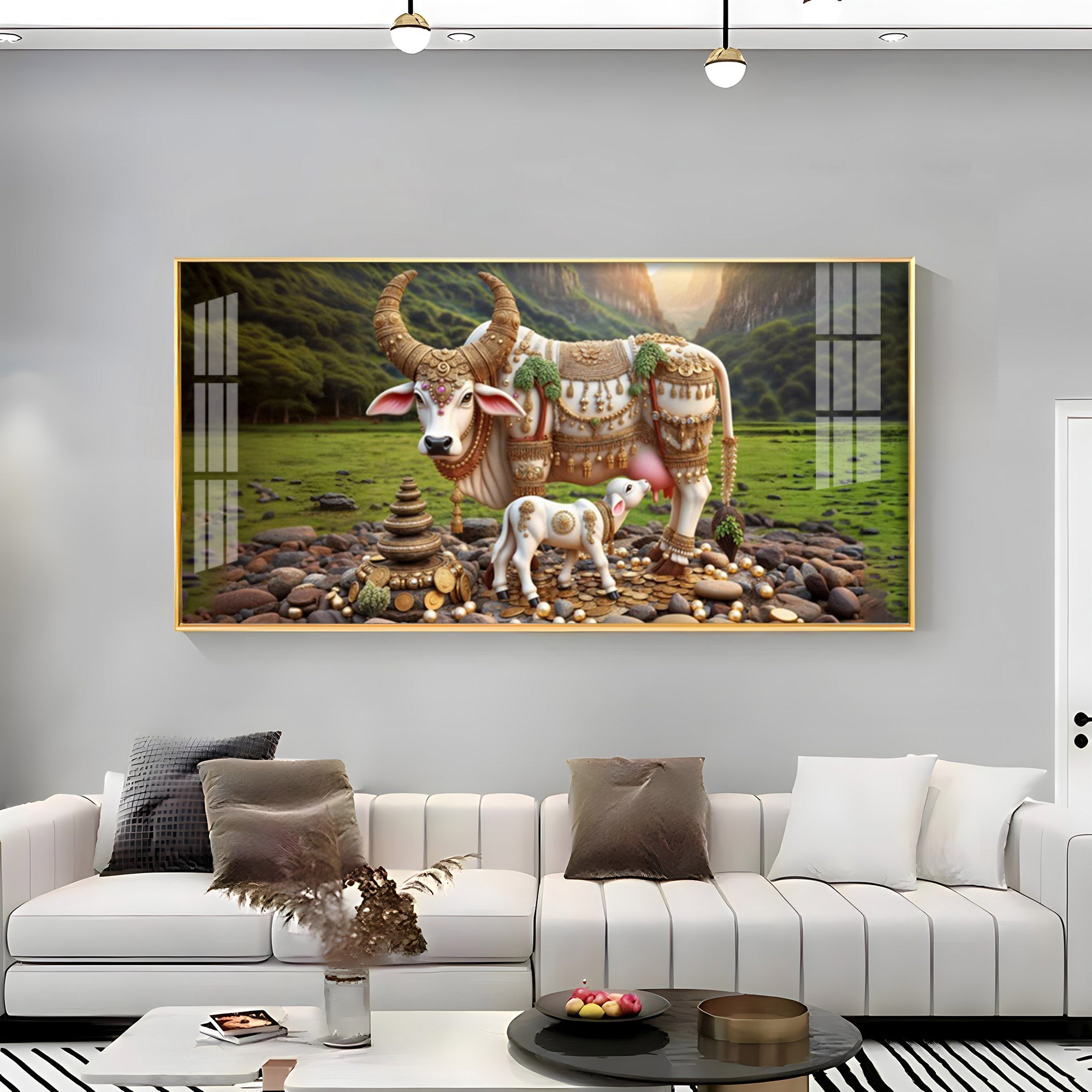 Prosperity Blessings Premium Acrylic Horizontal Wall Art
