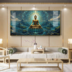 Buddha's Reflection Premium Acrylic Horizontal Wall Art