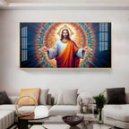 Tranquil Faith Of Jesus Premium Acrylic Horizontal Wall Art