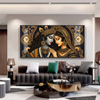 Abstract Radha Krishan Imperfect Art Premium Acrylic Horizontal Wall Art