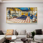 Sri Harmandir Sahib Ji Premium Acrylic Horizontal Wall Art