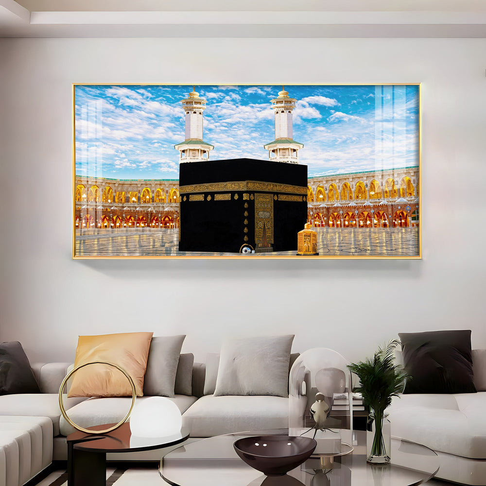 Al Kaaba Premium Acrylic Horizontal Wall Art