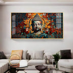 Enlightenment Buddha Premium Acrylic Horizontal Wall Art