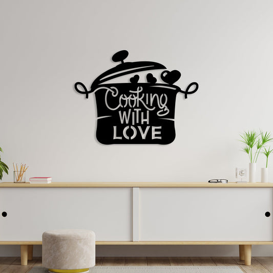 Cooking With Love Metal Wall Art – Only at Decor Smart