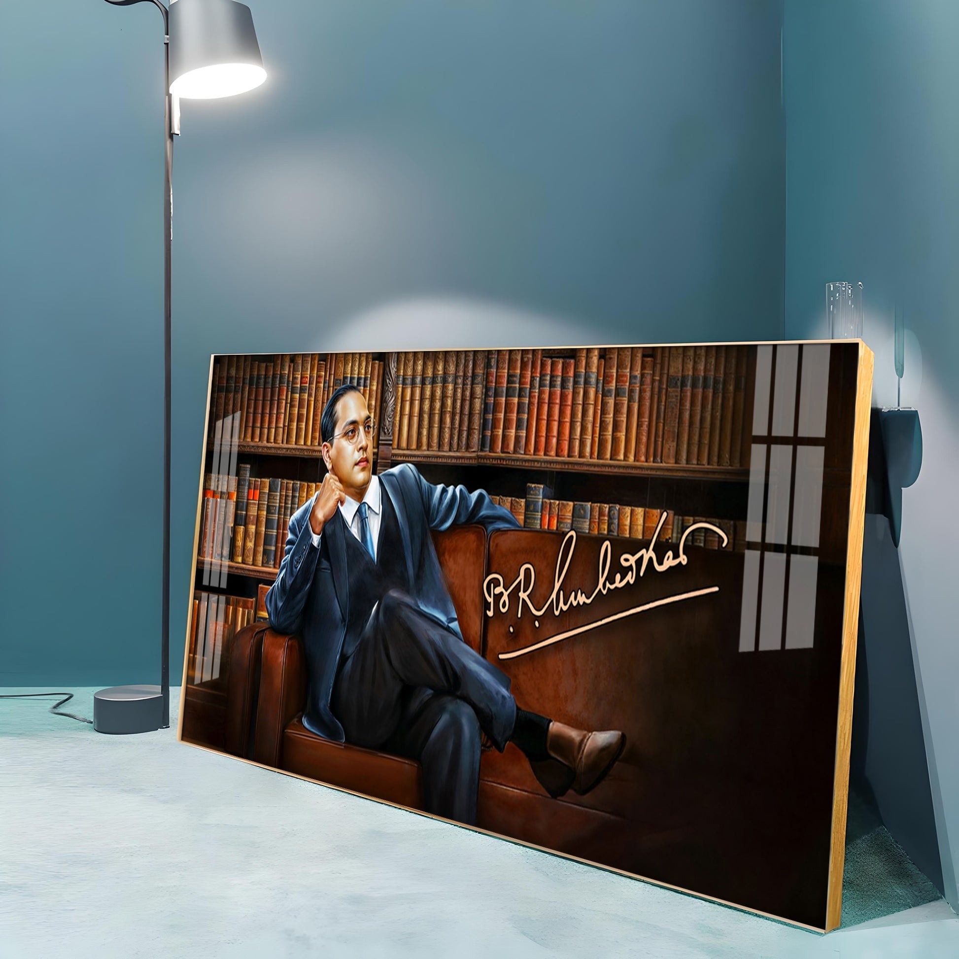 Bhimrao Ramji Ambedkar Premium Acrylic Horizontal Wall Art