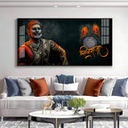 Maharaj Shivaji Premium Acrylic Horizontal Wall Art