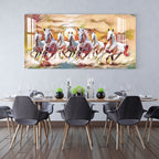 Vastu Inspired Running Horses Acrylic Wall Painting with Positive Energy Theme