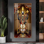 Eternal Blessings Lord Venkateswara Acrylic Wall Painting