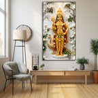 Elegant Murugan Swamy Acrylic Photo Frame for Home Decor