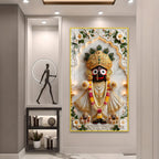 Premium Lord Jagannath Acrylic Wall Painting for Home Temple and Pooja Room Decor