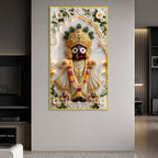 Premium Lord Jagannath Acrylic Wall Painting for Home Temple and Pooja Room Decor