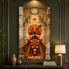 Sacred Lord Jagannath Blessing Acrylic Painting Gift for Home, Office and Pooja Room
