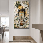Premium Devotional Shrinathji Acrylic Wall Art for Home Decor, Temple and Housewarming Gift