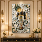 Premium Devotional Shrinathji Acrylic Wall Art for Home Decor, Temple and Housewarming Gift