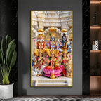 Divine Hindu Deities Premium Acrylic Wall Painting for Home and Office Decor