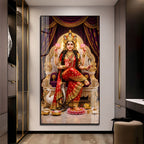 Goddess Manasa Devi Premium Acrylic Wall Painting for Home Decor