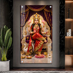 Goddess Manasa Devi Premium Acrylic Wall Painting for Home Decor