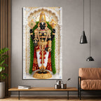 Lord Venkateswara Balaji Premium Acrylic Wall Painting for Home Decor