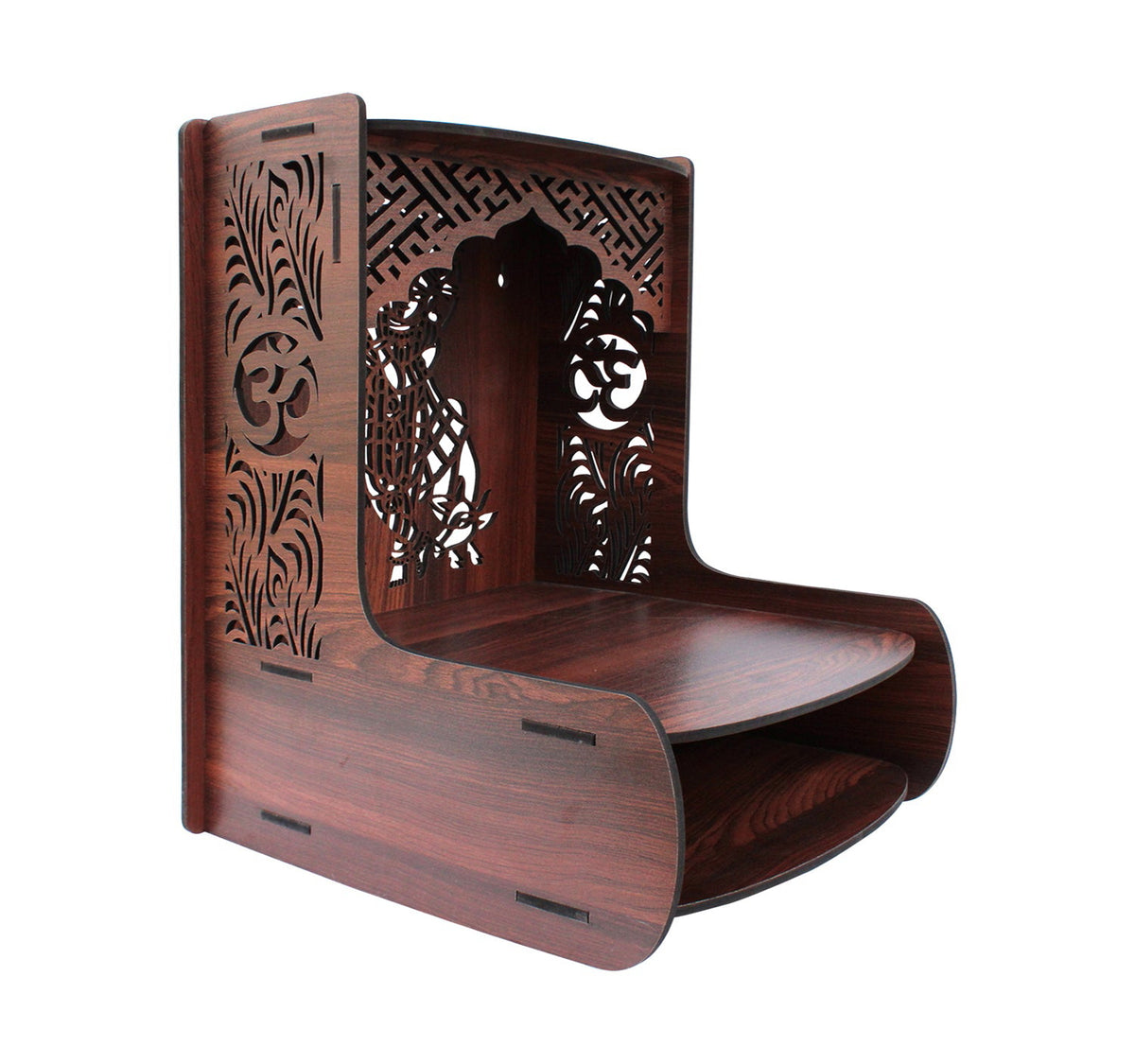 Beautiful Elegant Wooden Pooja Mandir for Home
