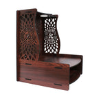 Beautiful Luxurious Wooden Pooja Mandir with LED Lighting